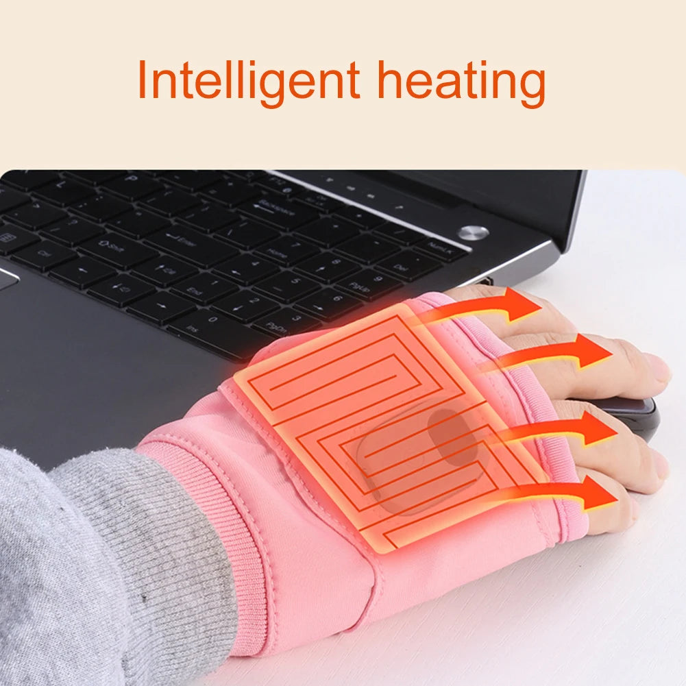 Electric Heated Gloves Fingerless