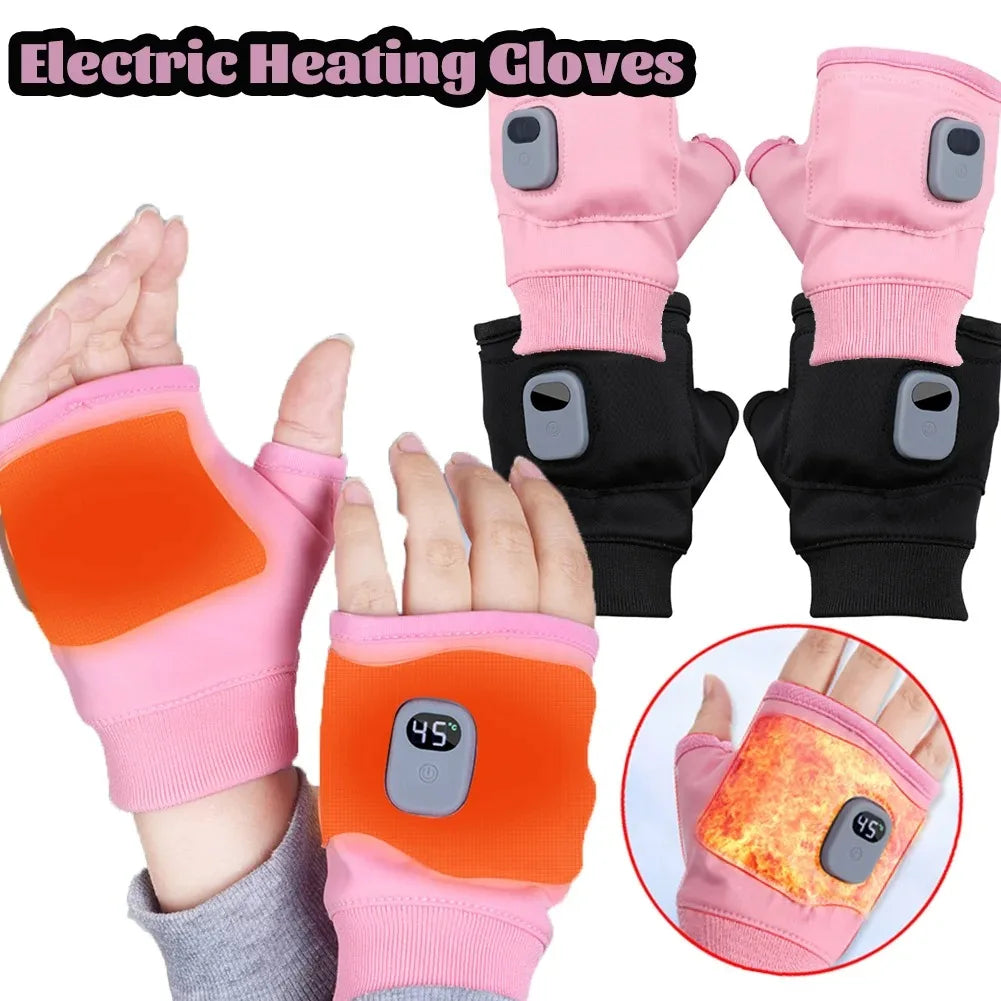 Electric Heated Gloves Fingerless